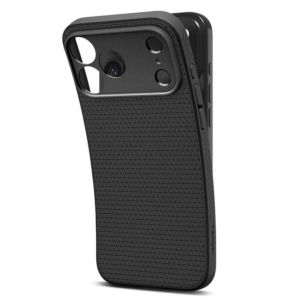 Spigen Liquid Air Case for iPhone 17 Pro Max - Matte Black