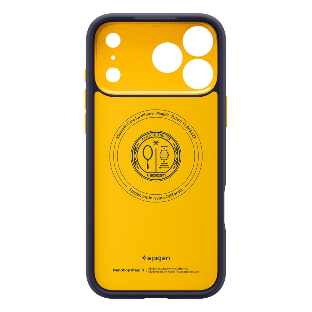 Spigen Nano Pop MagSafe case for iPhone 17 Pro - navy blue
