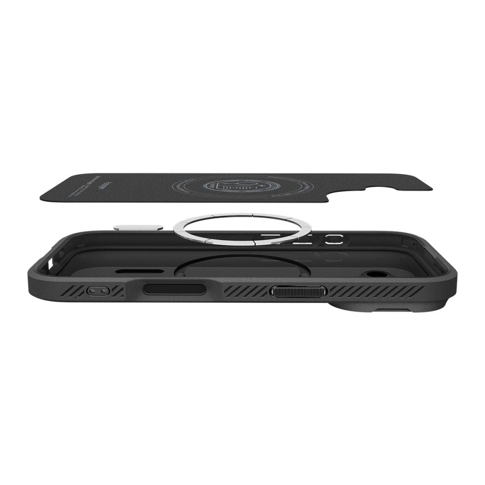 Spigen Optik Armor MagSafe-fodral til iPhone 17 - sort