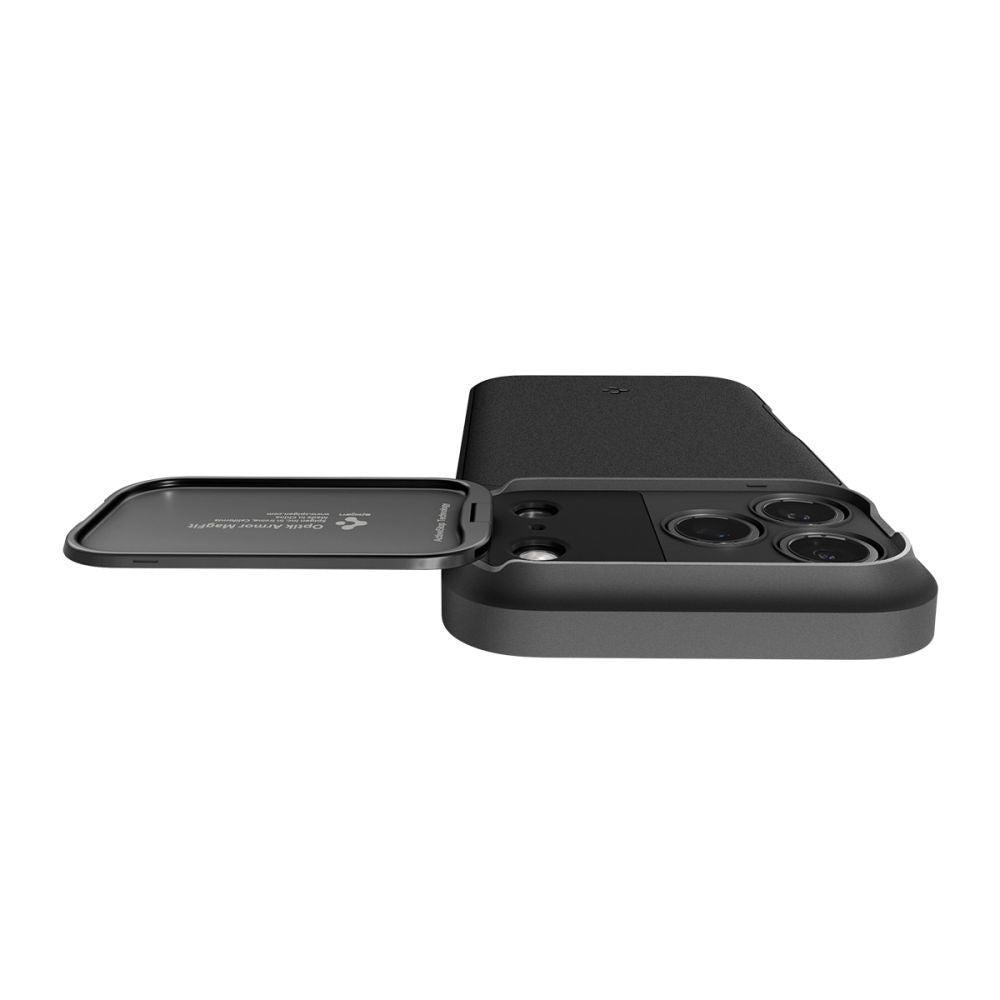 Spigen Optik Armor MagSafe Case til iPhone 17 Pro Max - sort