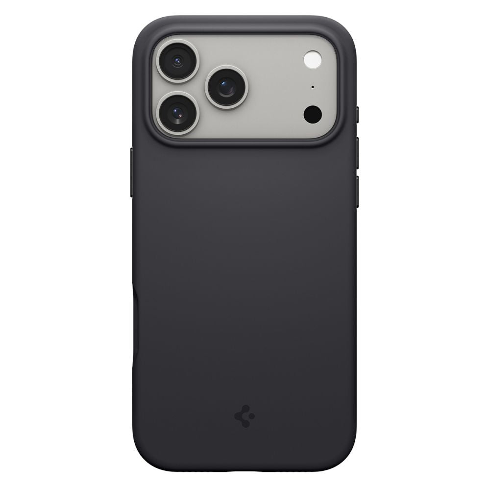 Spigen Silicone Fit MagSafe Case for iPhone 17 Pro - Black