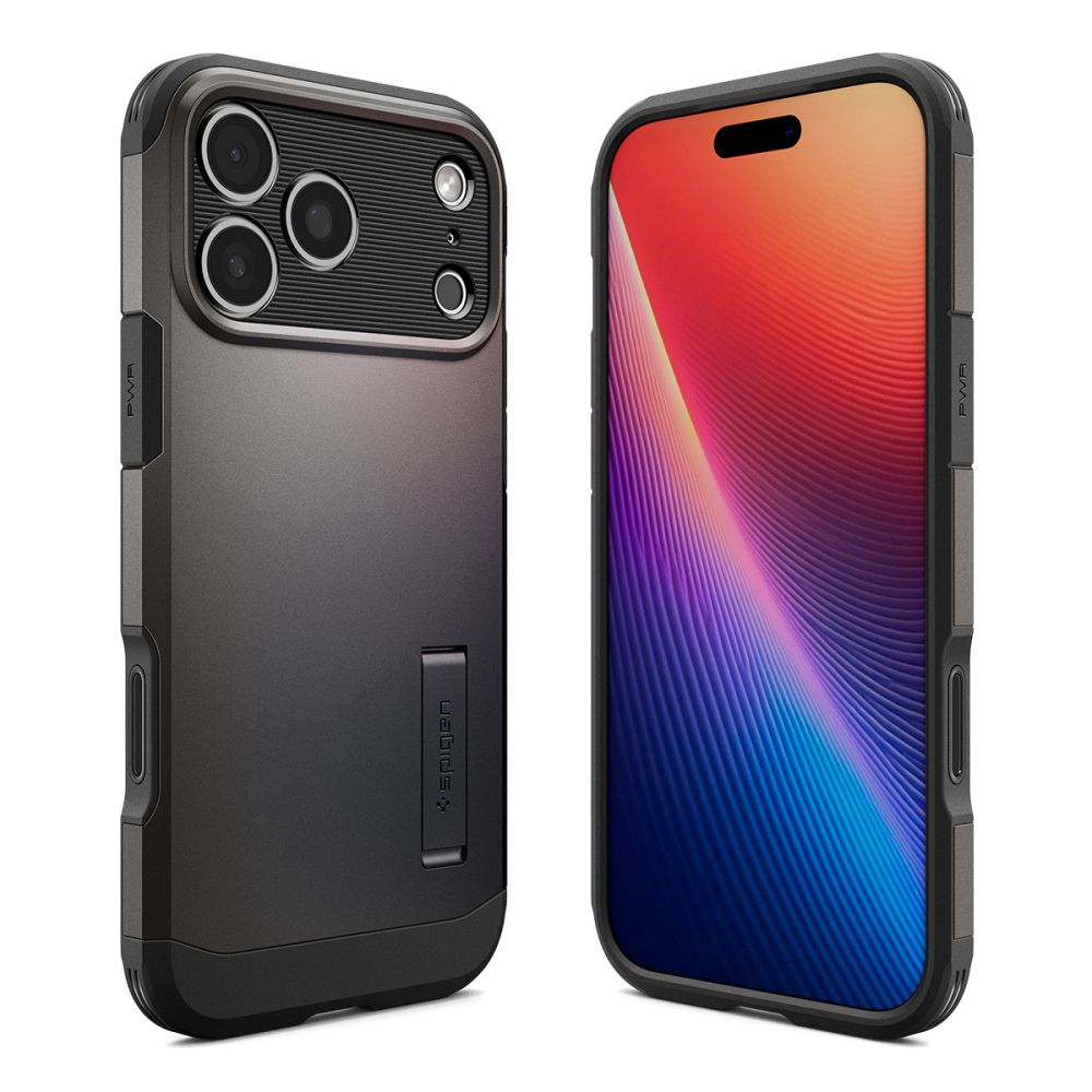 Spigen Tough Armor "T" MagSafe Case til iPhone 17 Pro - Grå