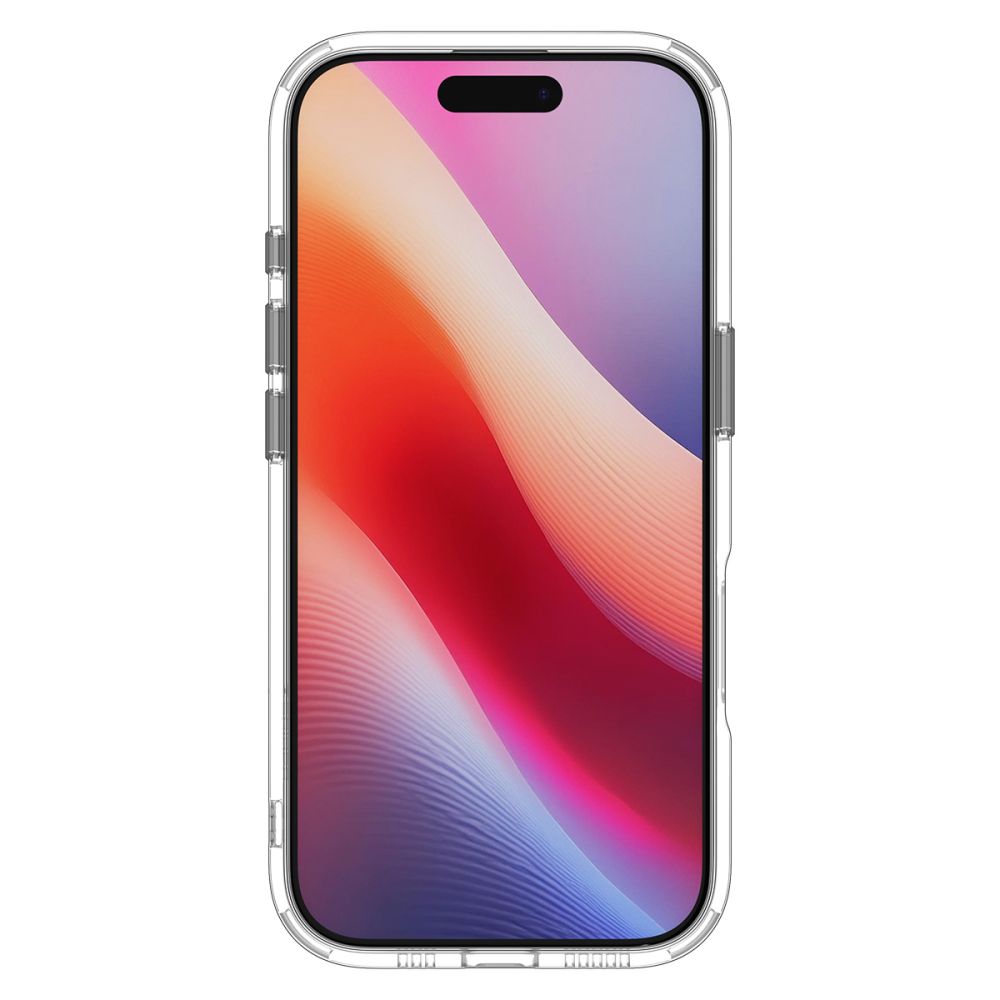 Spigen Ultra Hybrid "S" MagSafe Case for iPhone 17 - Clear and White