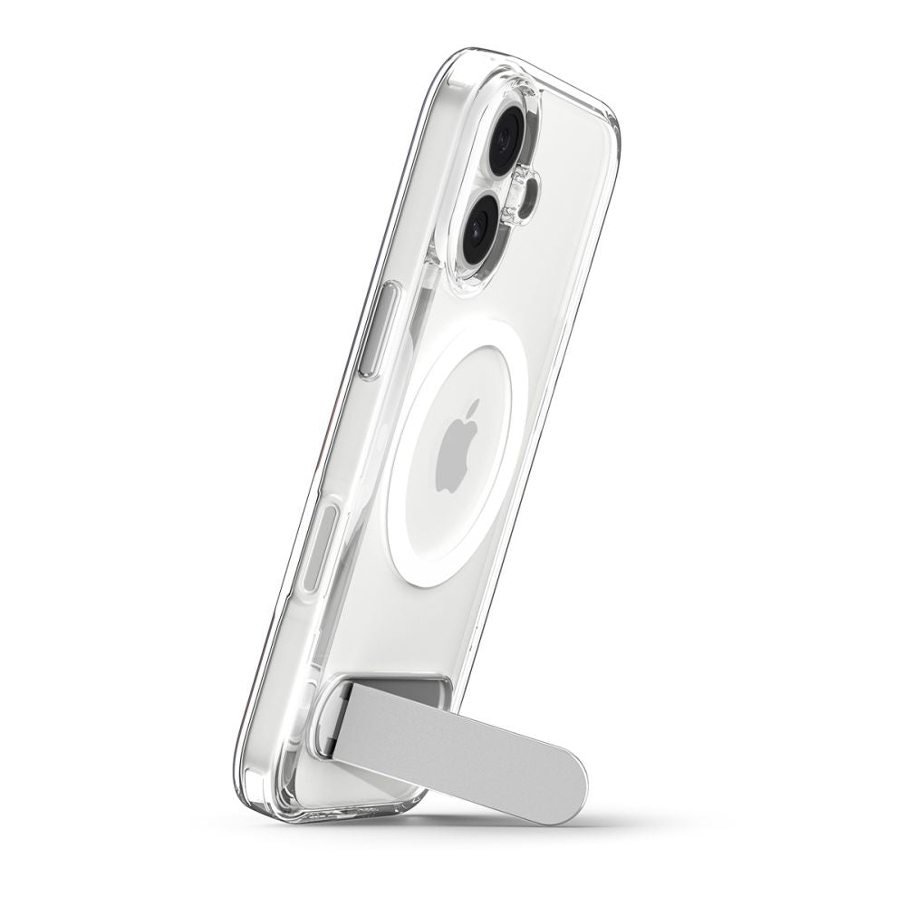 Spigen Ultra Hybrid "S" MagSafe Case for iPhone 17 - Clear and White