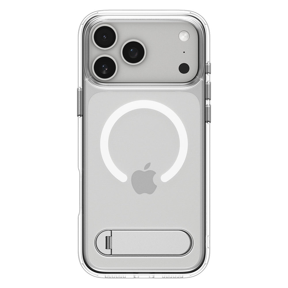 Spigen Ultra Hybrid "S" MagSafe Case for iPhone 17 Pro - Clear and White