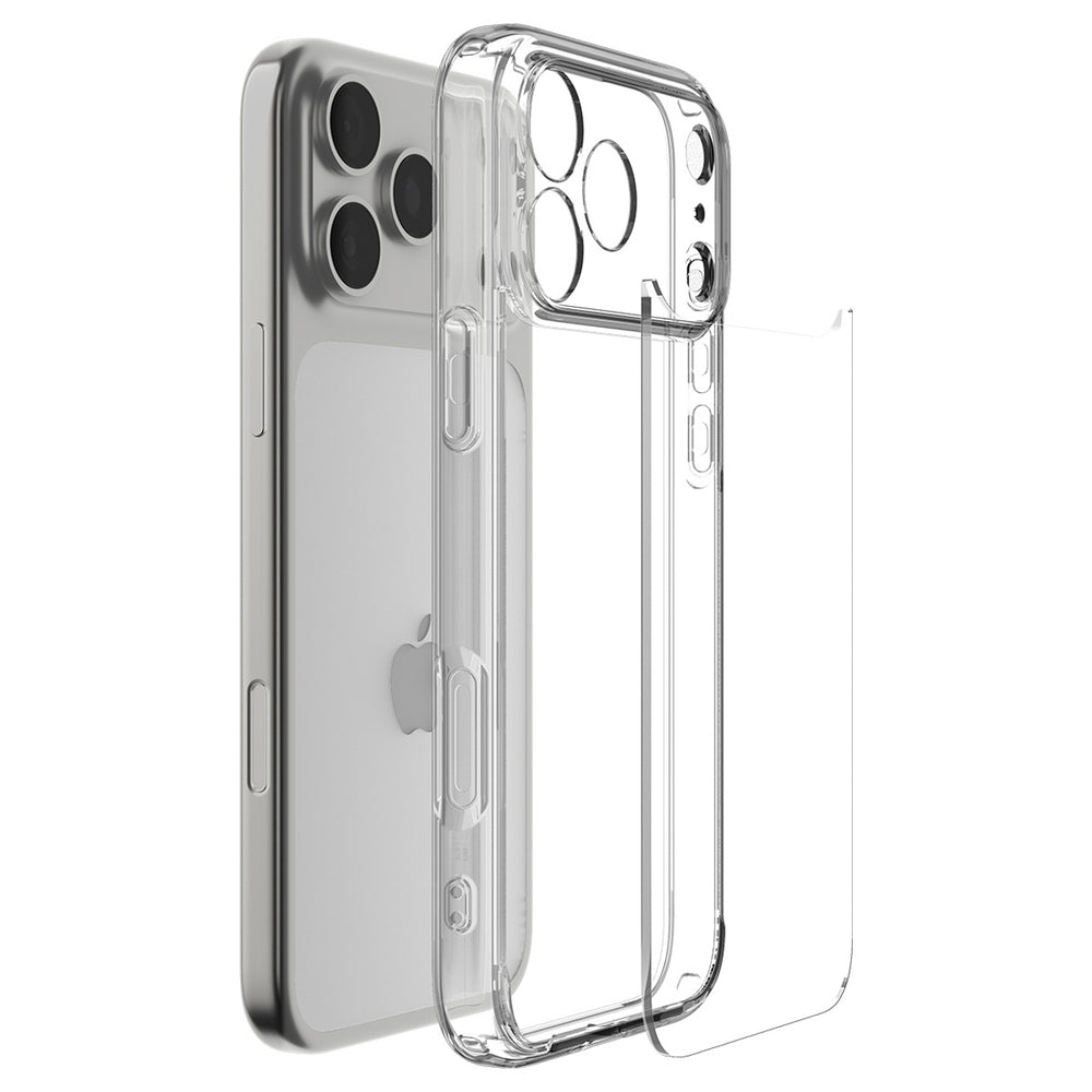 Spigen Ultra Hybrid Case for iPhone 17 Pro - Transparent