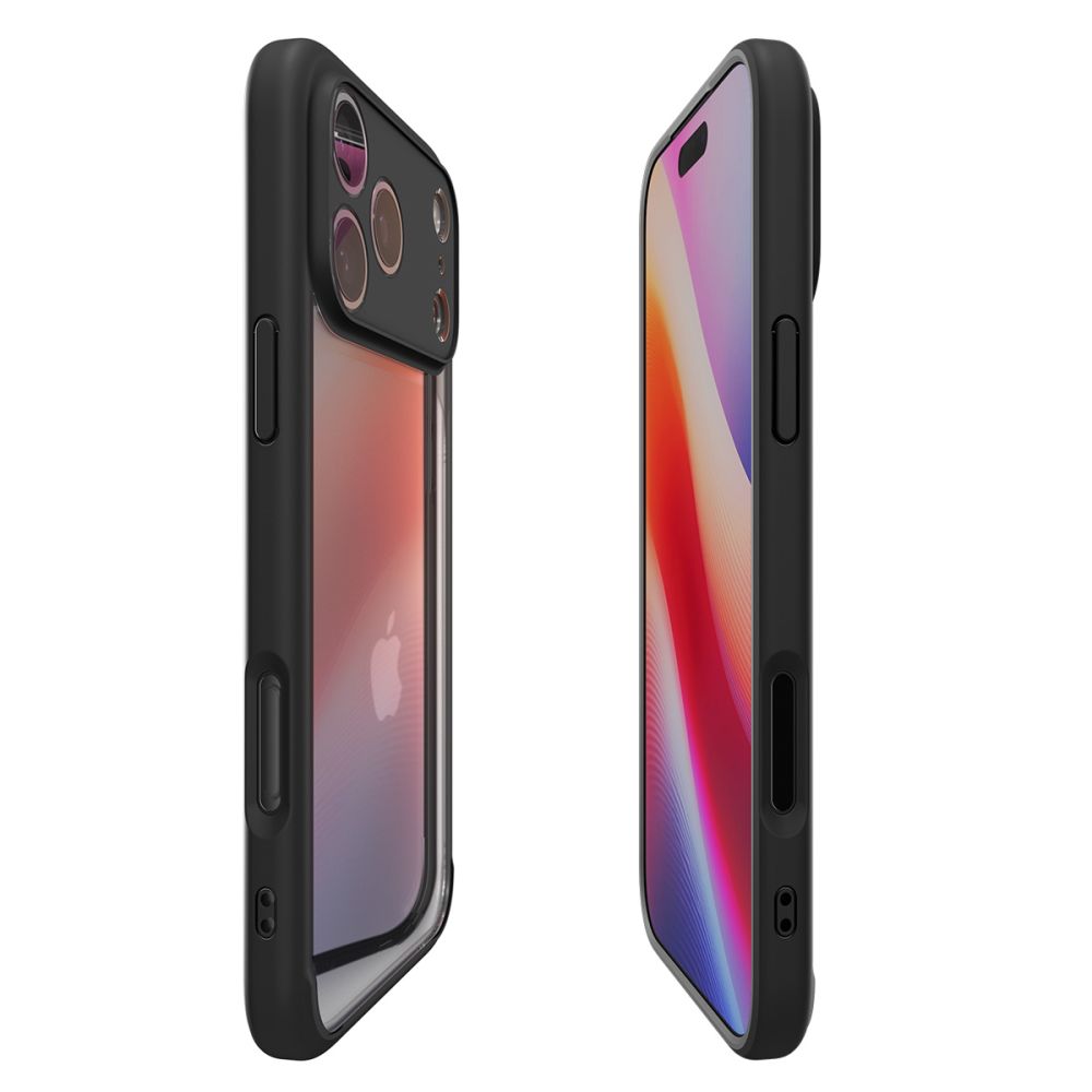 Spigen Ultra Hybrid Case for iPhone 17 Pro - Matte Black