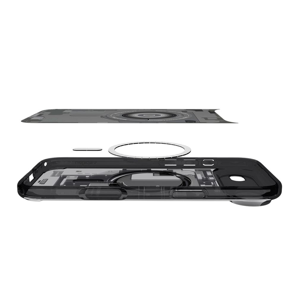 Spigen Ultra Hybrid MagSafe case for iPhone 17 Air Zero One - black