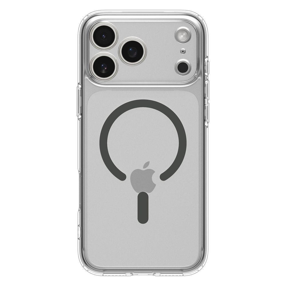 Spigen Ultra Hybrid MagSafe Case for iPhone 17 Pro Max - Clear Gray