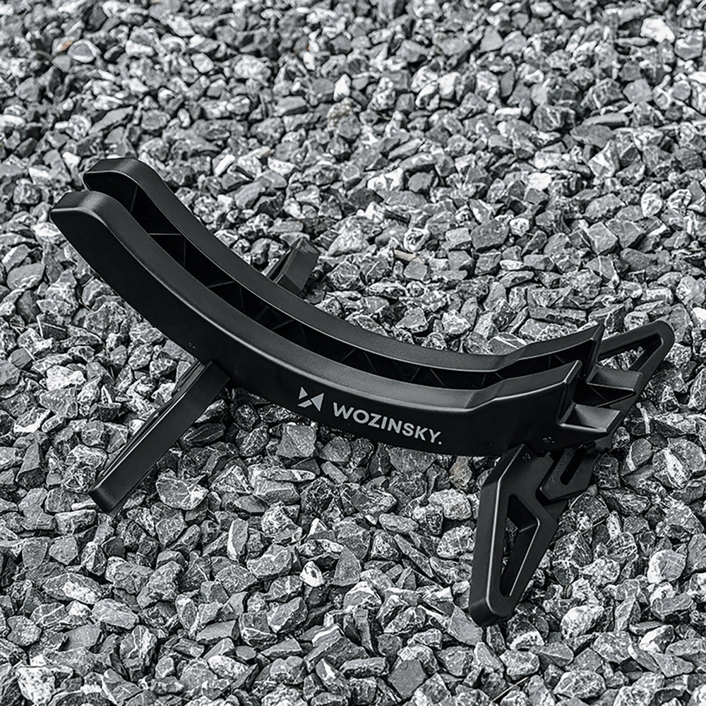 Wozinsky WSR-02 cykelstativ, stabil, til cykelhjul - sort