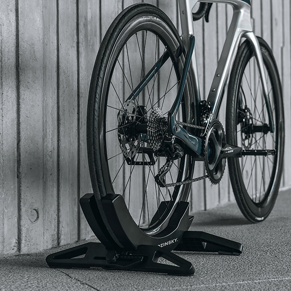 Wozinsky WSR-02 cykelstativ, stabil, til cykelhjul - sort