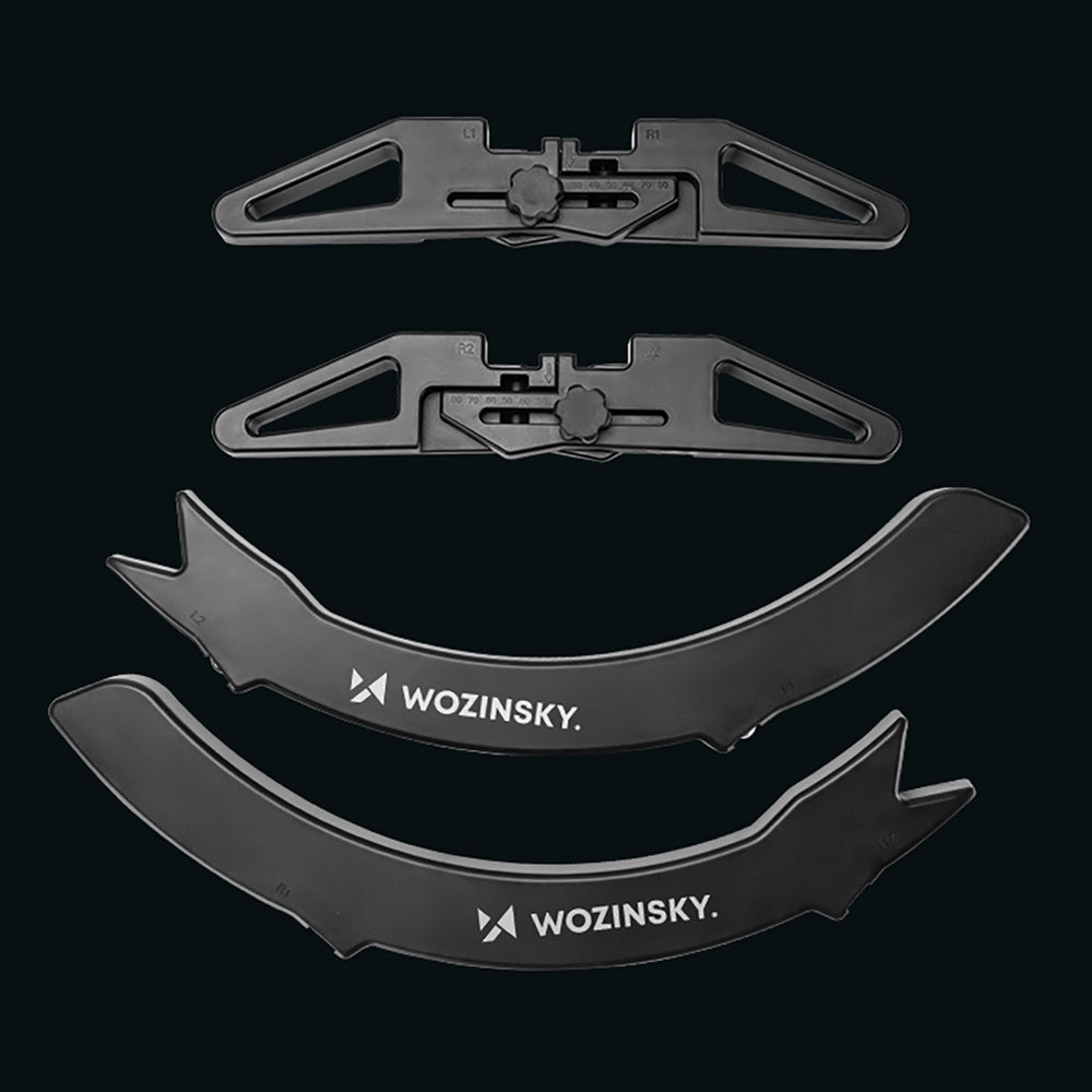Wozinsky WSR-02 cykelstativ, stabil, til cykelhjul - sort