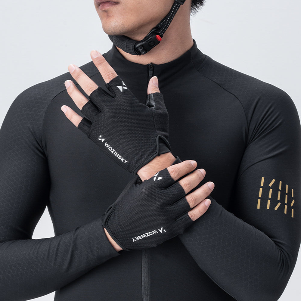 Wozinsky WRR-01L cykelhandsker størrelse L - sort