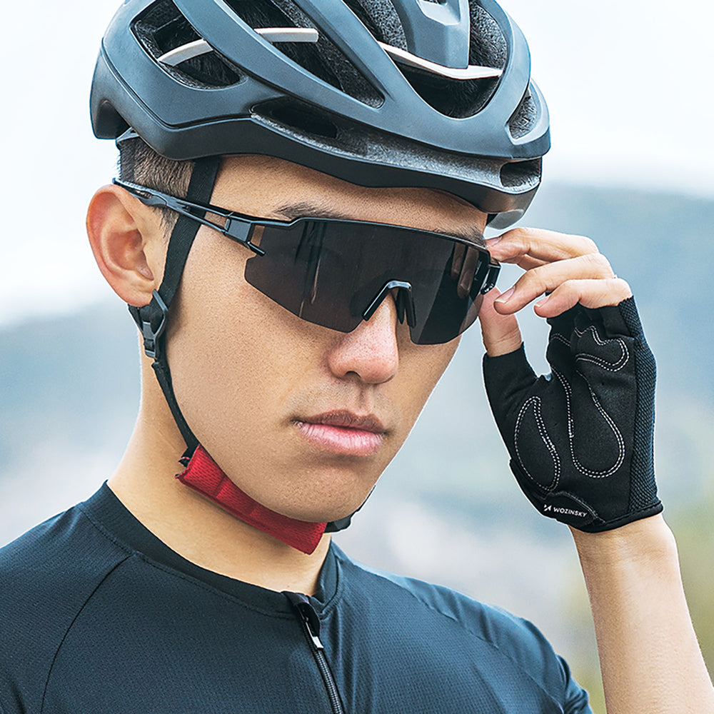 Wozinsky WRR-02M cykelhandsker størrelse M - grå