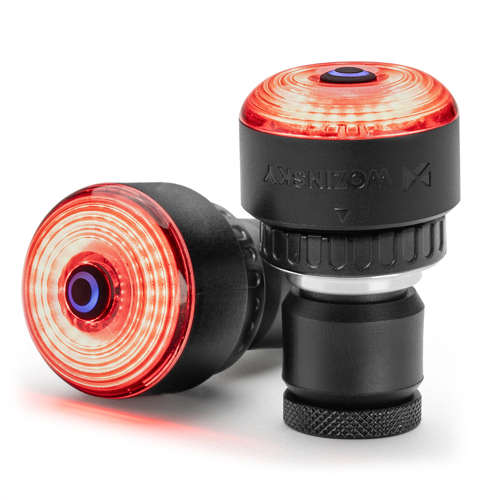 Wozinsky WIS-02 Vandtæt Smart Tail Light 1 pc - sort