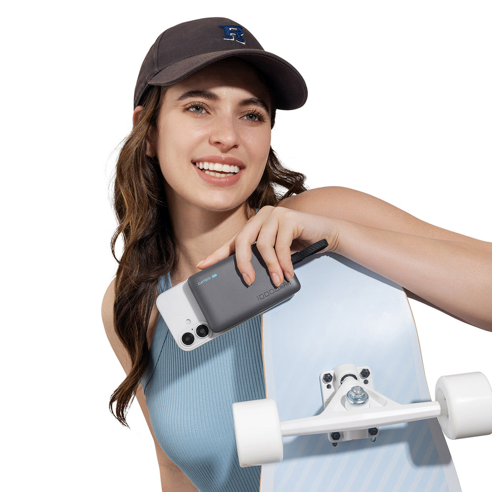 Cuktech CP132ML 10000mAh MagSafe Compatible Power Bank - Black