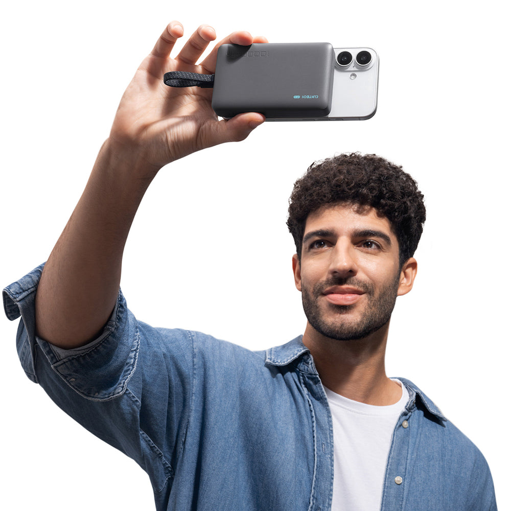 Cuktech CP132ML 10000mAh MagSafe Compatible Power Bank - Black