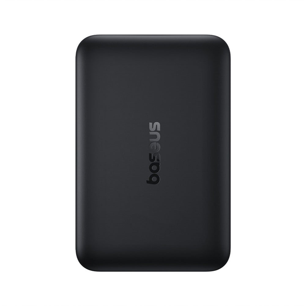 Baseus EnerFill FM11 Ultra-Mini 10000mAh 22.5W MagSafe Compatible Power Bank with Baseus Simple USB-C 20V/3A 30cm Cable - Black