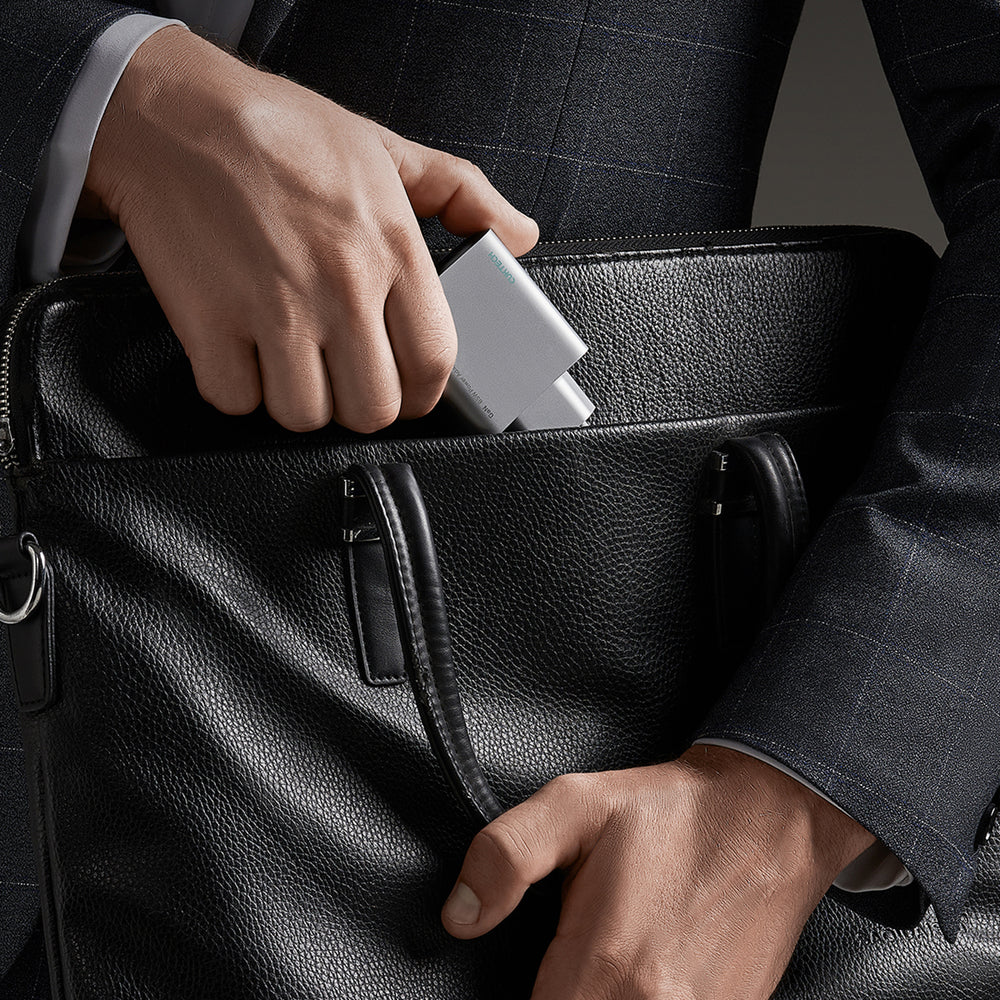 Cuktech 65W GaN 2xUSB-C 1xUSB-A Wall Charger - Gray