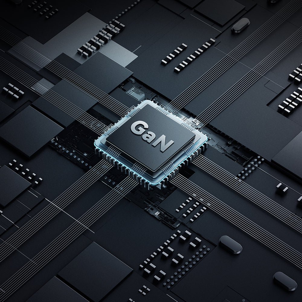 Cuktech 65W GaN 2xUSB-C 1xUSB-A Wall Charger - Gray