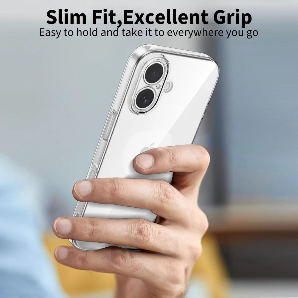 Tech-Protect FlexAir Case til iPhone 17 - Gennemsigtig