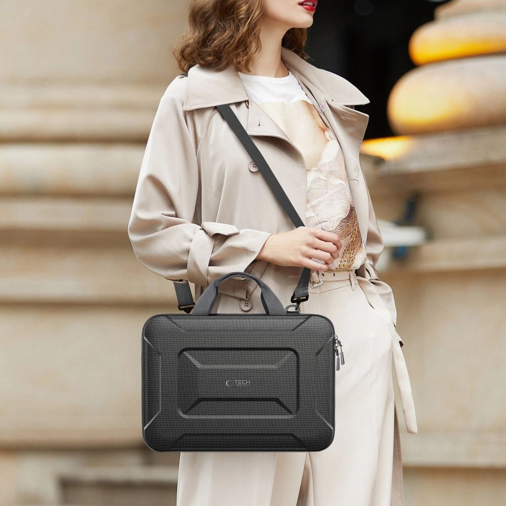 Tech-Protect Ranger-X taktisk laptop case til 15-16" - sort