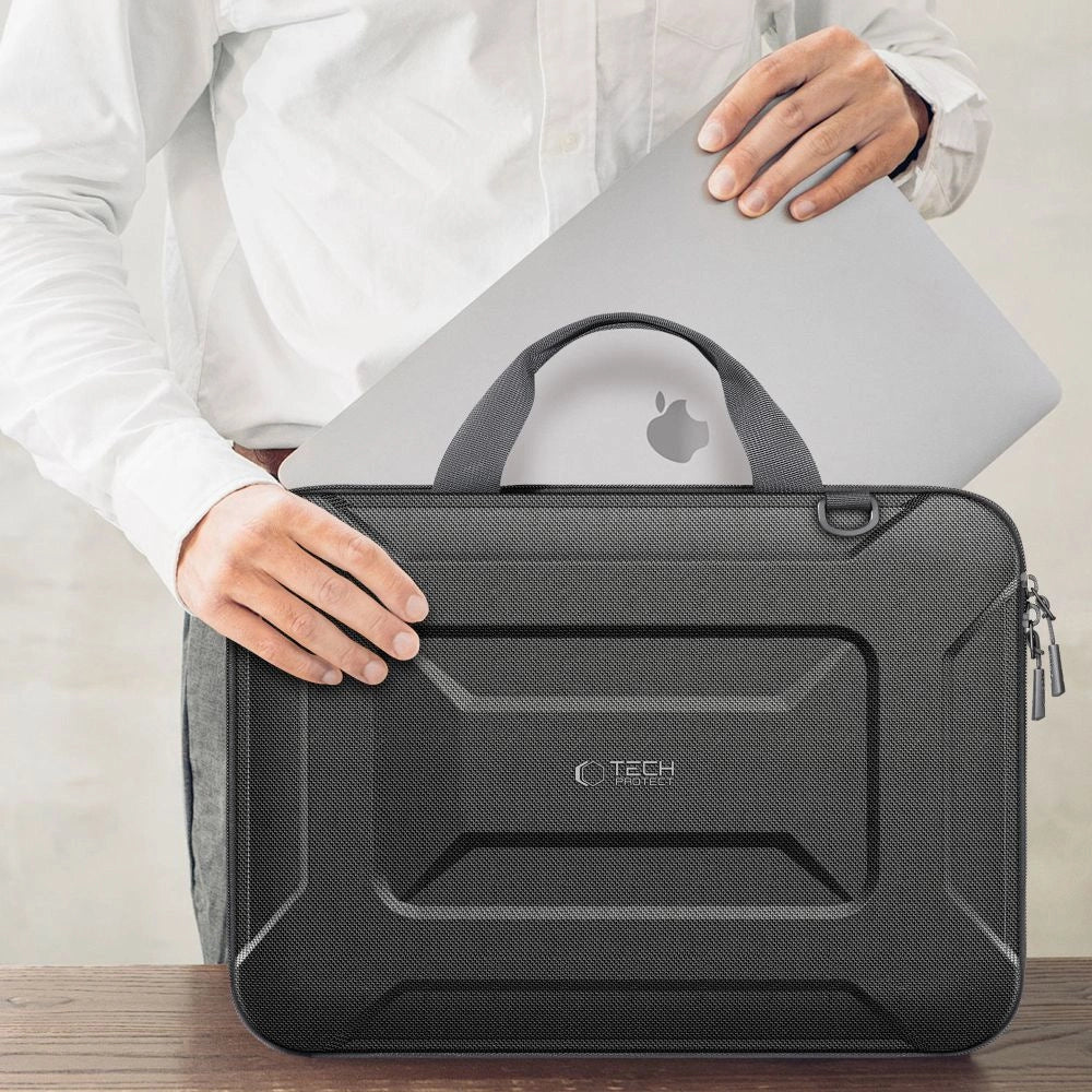 Tech-Protect Ranger-X taktisk laptop case til 15-16" - sort