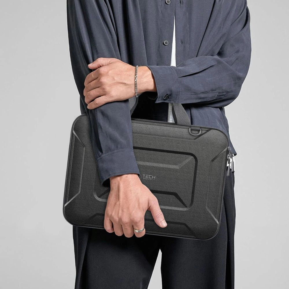 Tech-Protect Ranger-X taktisk laptop case til 15-16" - sort