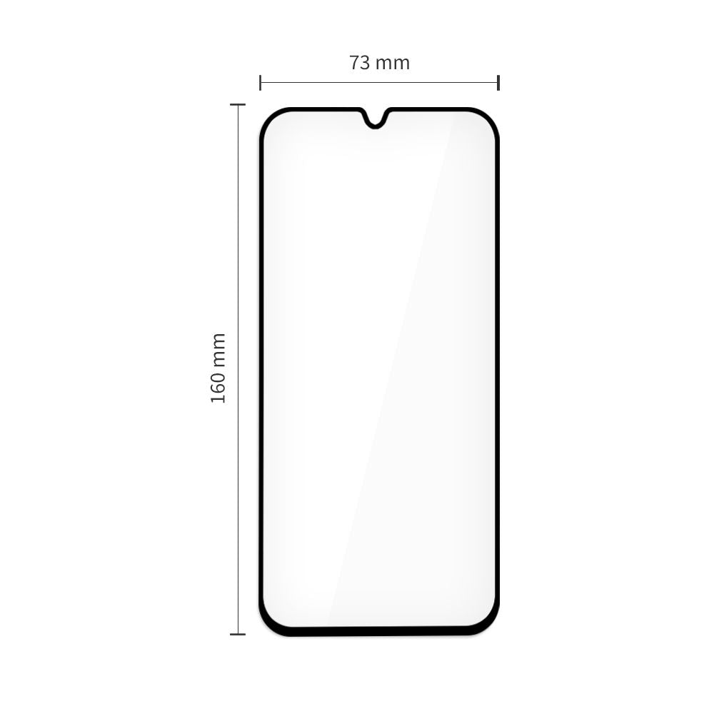 Tech-Protect Glass Fit+ 2-pakke af hærdet glas til Samsung Galaxy A16 4G / 5G / A26 5G / A17 4G / 5G - sort