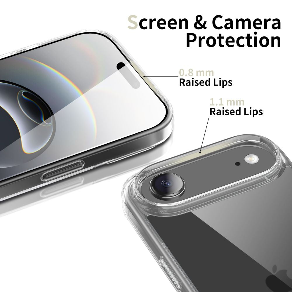 Tech-Protect FlexAir Hybrid Case til iPhone 17 Air - Clear