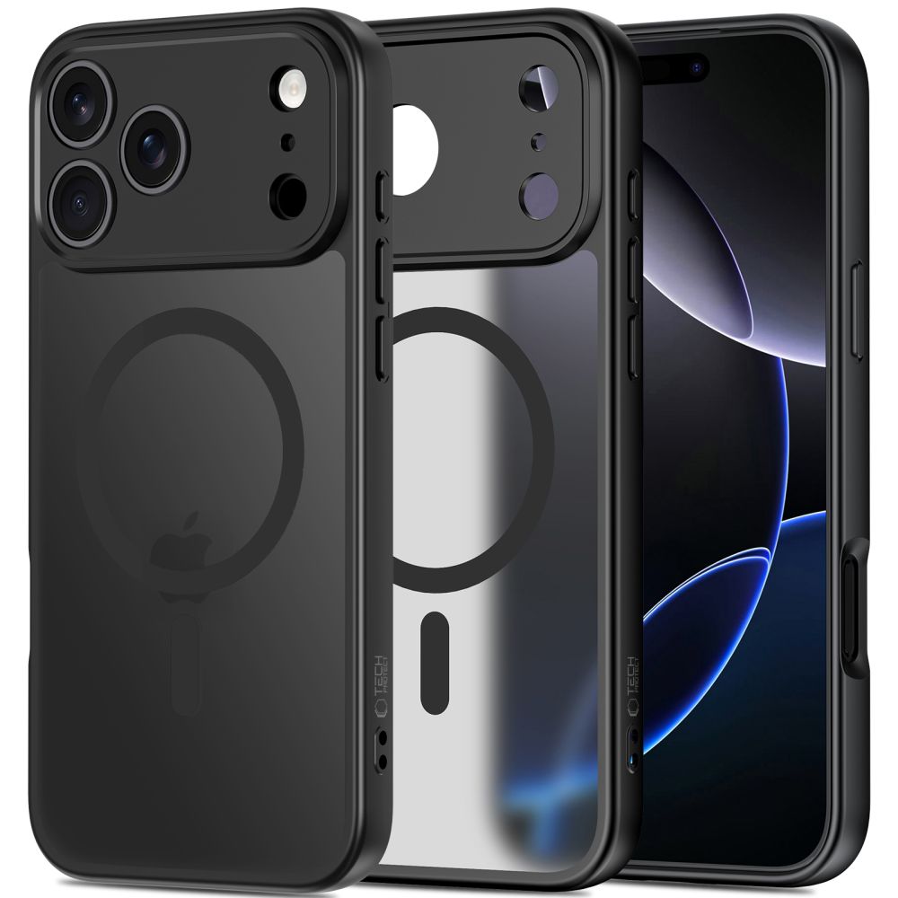 Tech-Protect BasicMag MagSafe Case til iPhone 17 Pro - Matte Black