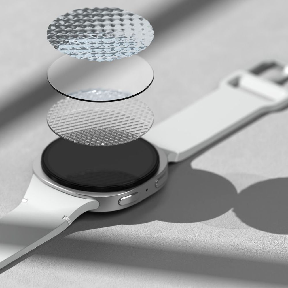 Ringke temperet glas Pro 2-pakke til Samsung Galaxy Watch 8 44mm - gennemsigtigt