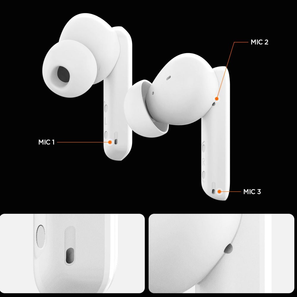 Spigen SA2402 ANC Pro Wireless Headphones - White