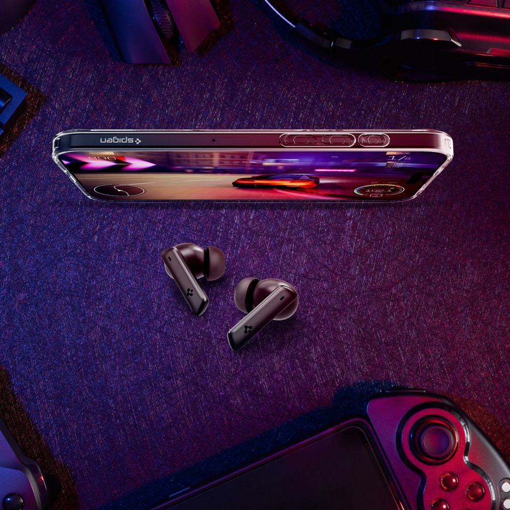 Spigen SA2402 ANC Pro Wireless Headphones - White