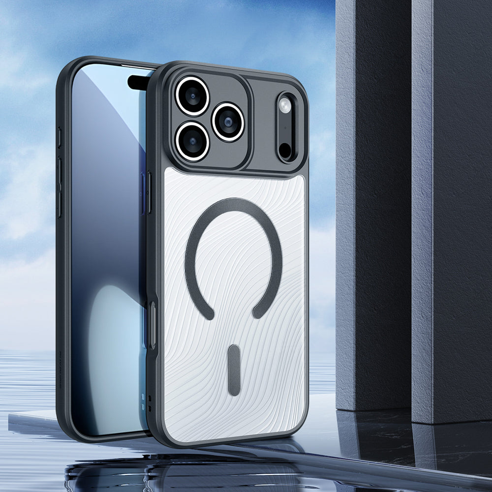 Dux Ducis AIMO Mag Case for iPhone 17 Pro Max Compatible with MagSafe - Black