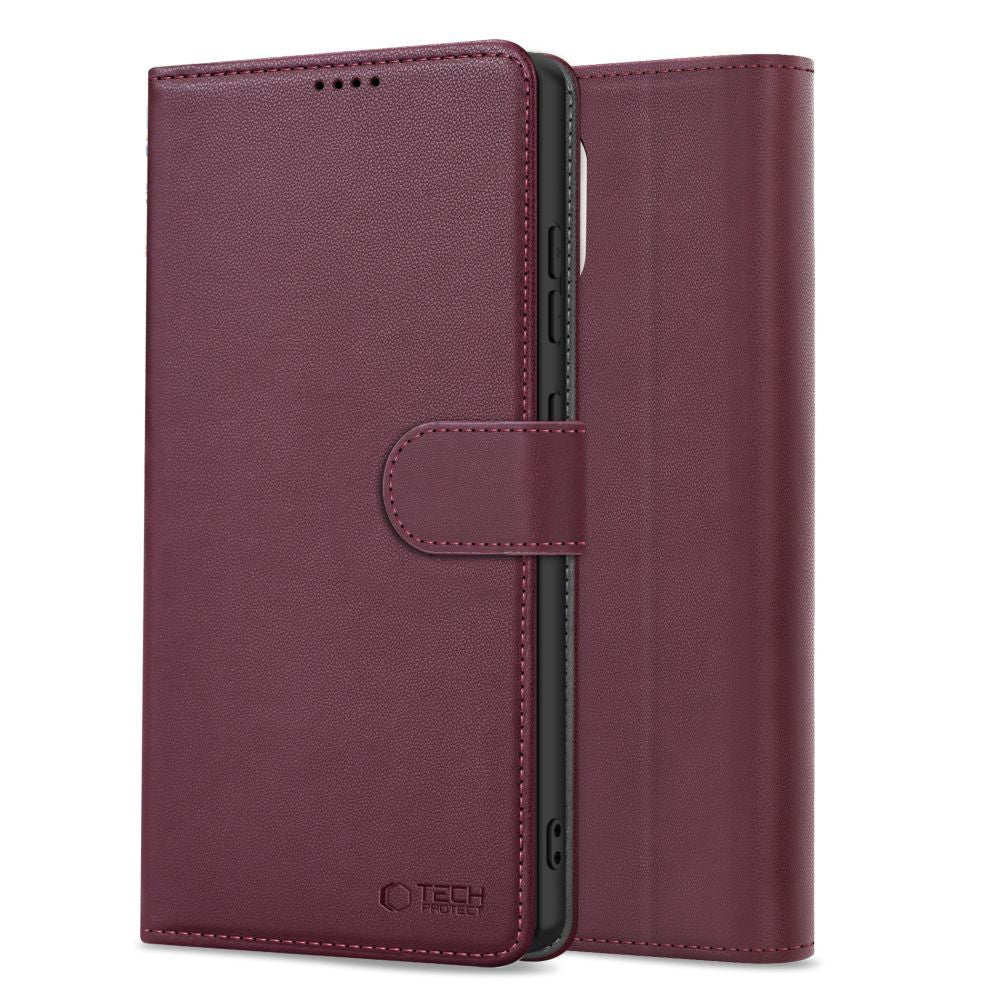 Tech-Protect Wallet Case til Samsung Galaxy A26 5G / A17 4G / 5G - Burgundy