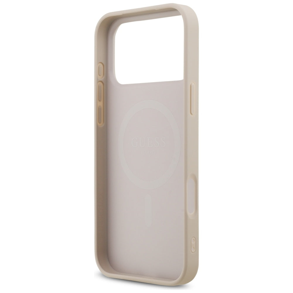 Guess 4G Small 4G and Classic MagSafe case for iPhone 17 Pro Max - pink