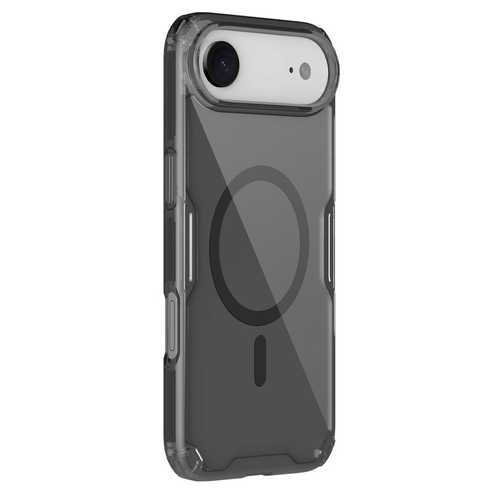 Nillkin Nature TPU Pro Magnetisk Case Kompatibel med MagSafe til iPhone 17 Air - Gennemskinlig sort