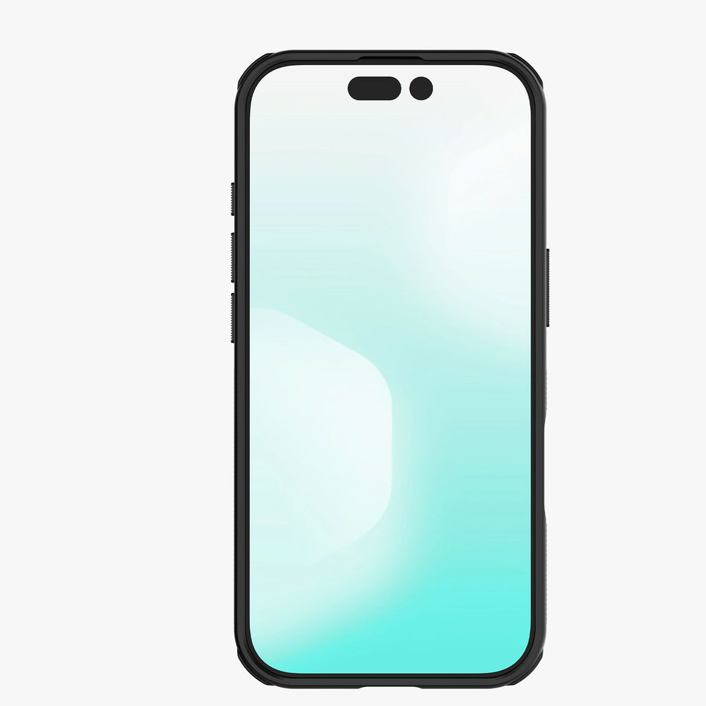Nillkin Super Frosted Shield Pro Magnetic Case Kompatibel med MagSafe til iPhone 17 - Gennemskinligt sort