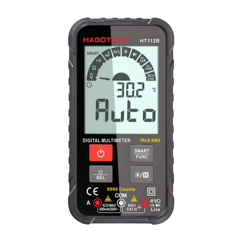 True RMS Digital Universal Multimeter Habotest HT112B