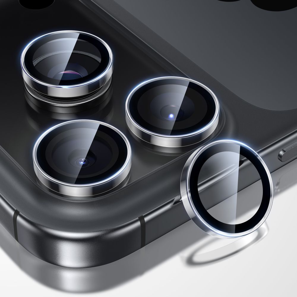 ESR Armorite Kamerabeskytter til iPhone 14 Pro / Pro Max / 15 Pro / Pro Max / 16 Pro / Pro Max / 17 Pro / Pro Max - Klar