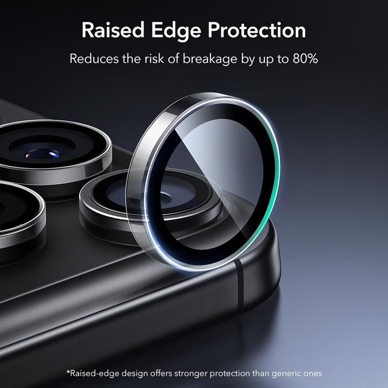 ESR Armorite Kamerabeskytter til iPhone 14 Pro / Pro Max / 15 Pro / Pro Max / 16 Pro / Pro Max / 17 Pro / Pro Max - Klar