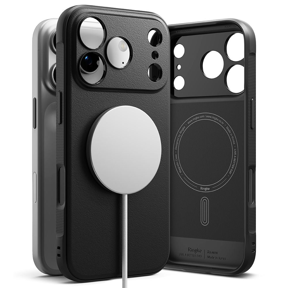 Ringke Onyx Magnetisk MagSafe Case til iPhone 17 Pro - sort