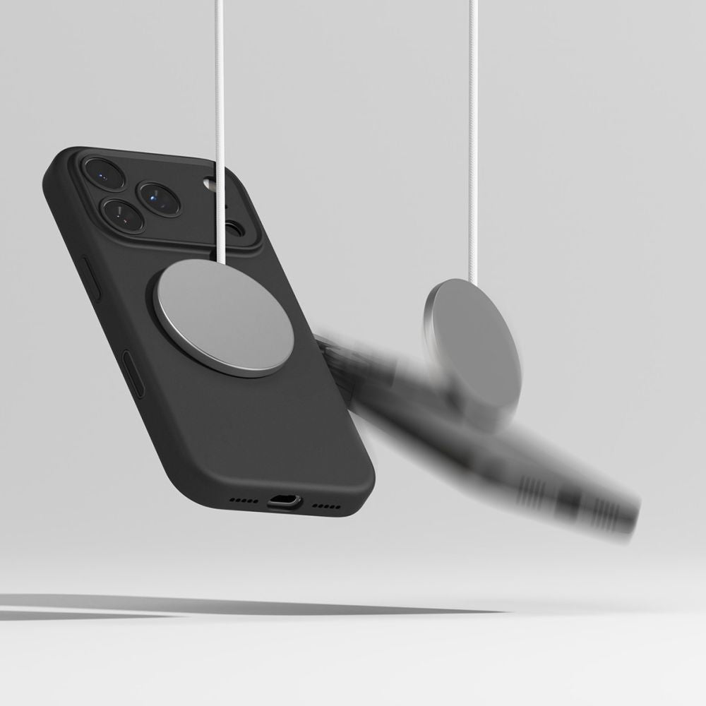 Ringke Silicone Magnetic MagSafe Case til iPhone 17 Pro - lilla