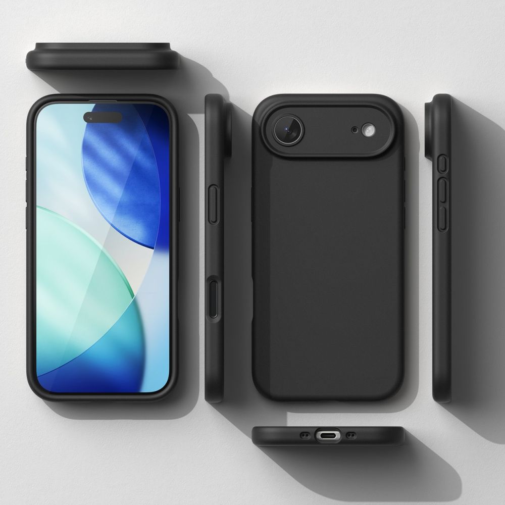 Ringke Silicone Magnetic MagSafe Case til iPhone 17 Air - sort