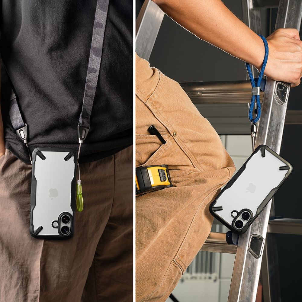 Ringke Fusion X Case til iPhone 17 - sort