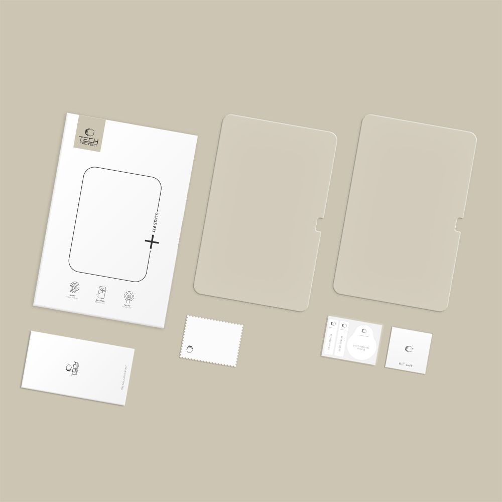 Tech-Protect Glass Fit+ 2-pack hærdet glas til Samsung Galaxy TAB S8 ULTRA / S9 ULTRA / S10 ULTRA / S11 ULTRA 14.6 - gennemsigtigt