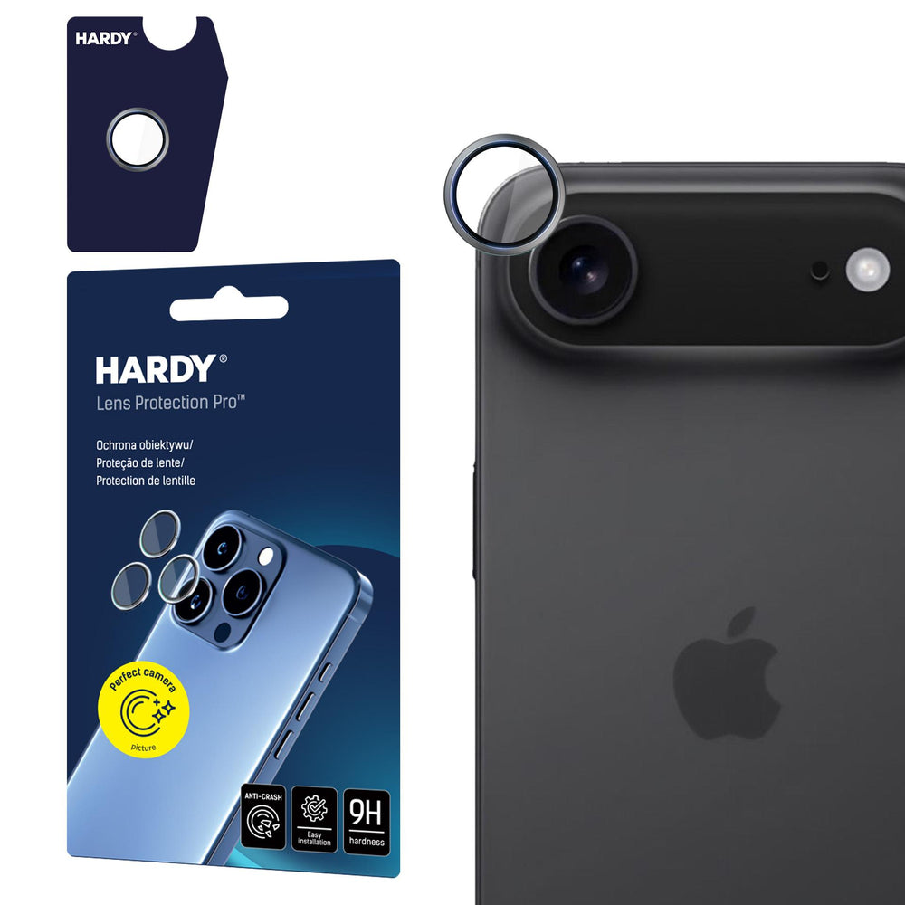 3mk HARDY Lens Protection Pro linse glas til iPhone 17 Air - grå