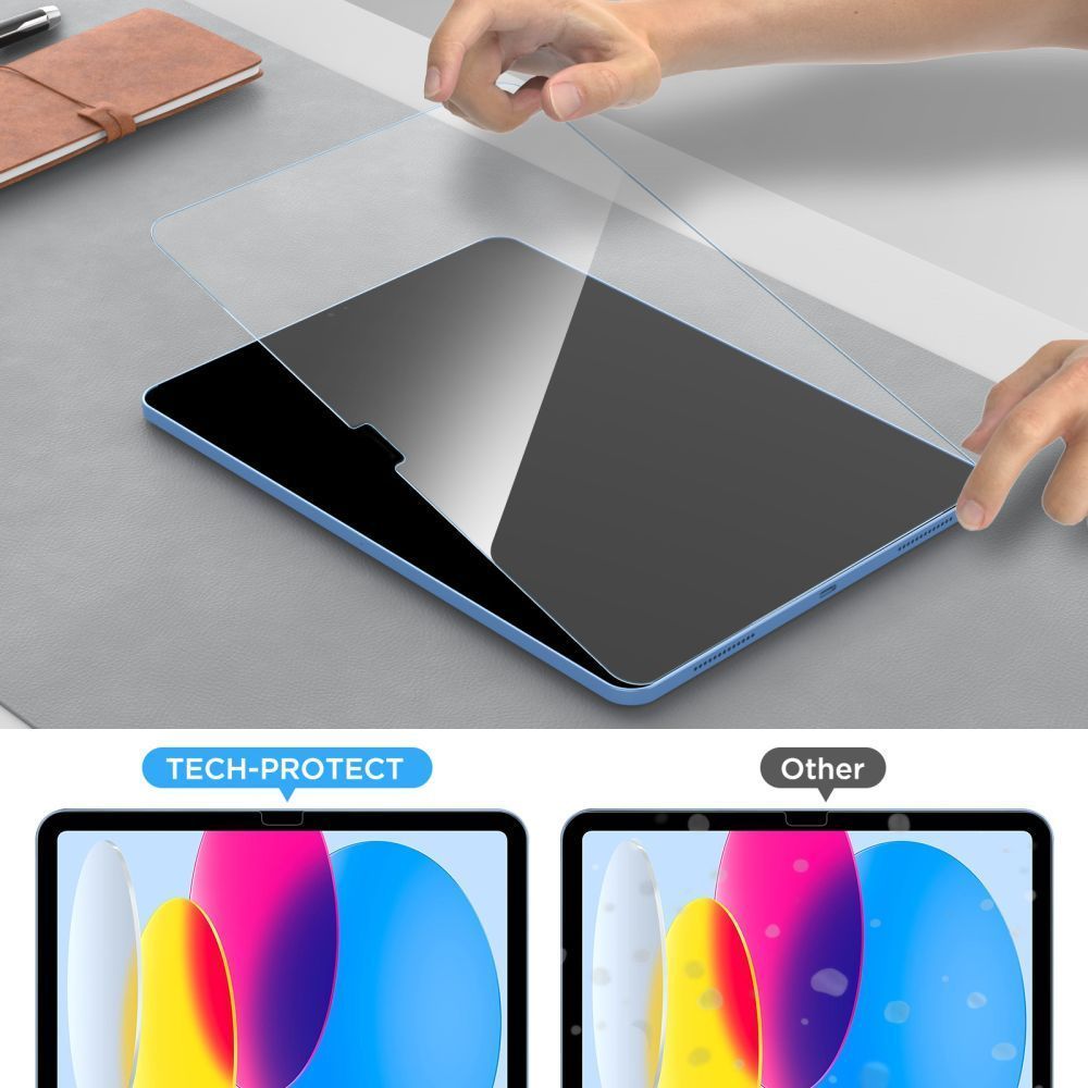 Tech-Protect Glass Fit+ 2-pack hærdet glas til Samsung Galaxy Tab S10 Lite 10.9 X400 / X406B - gennemsigtigt