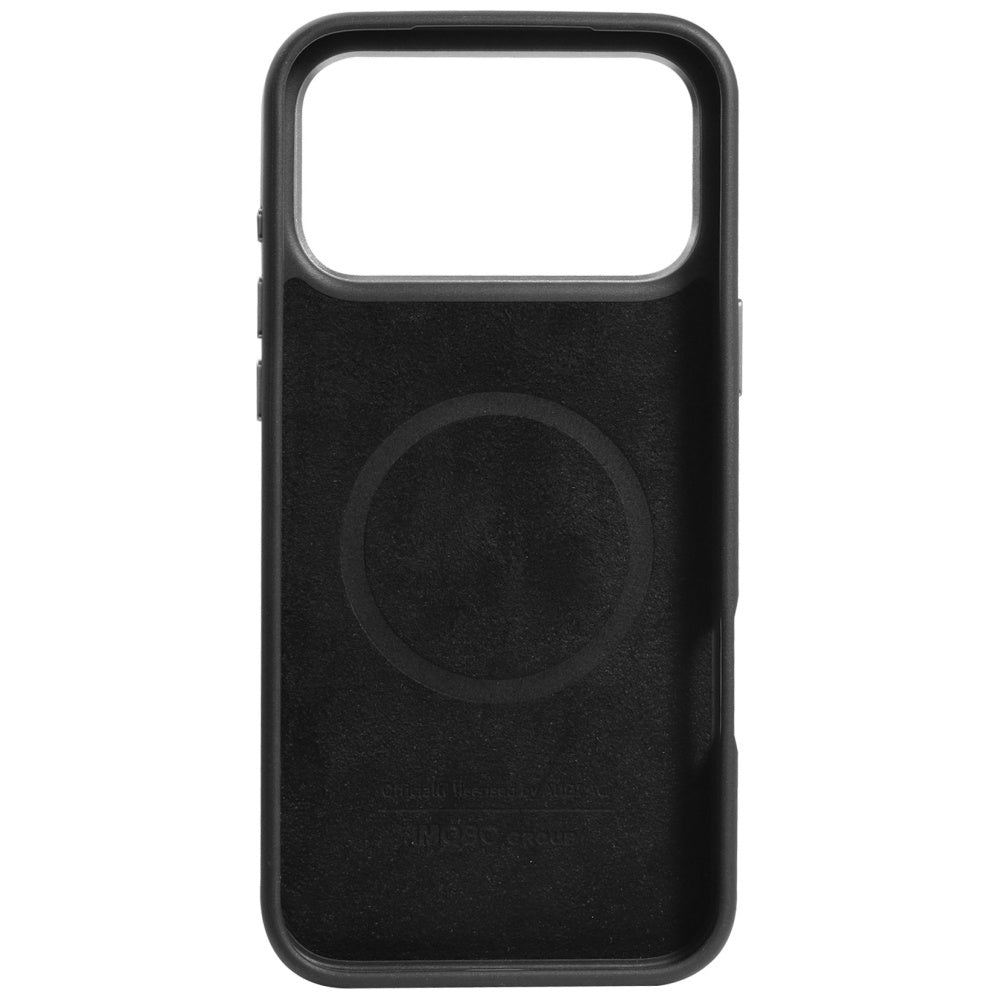 Audi RSQ Carbon Fiber Sport Red Circle MagSafe Case til iPhone 17 Pro Max - sort